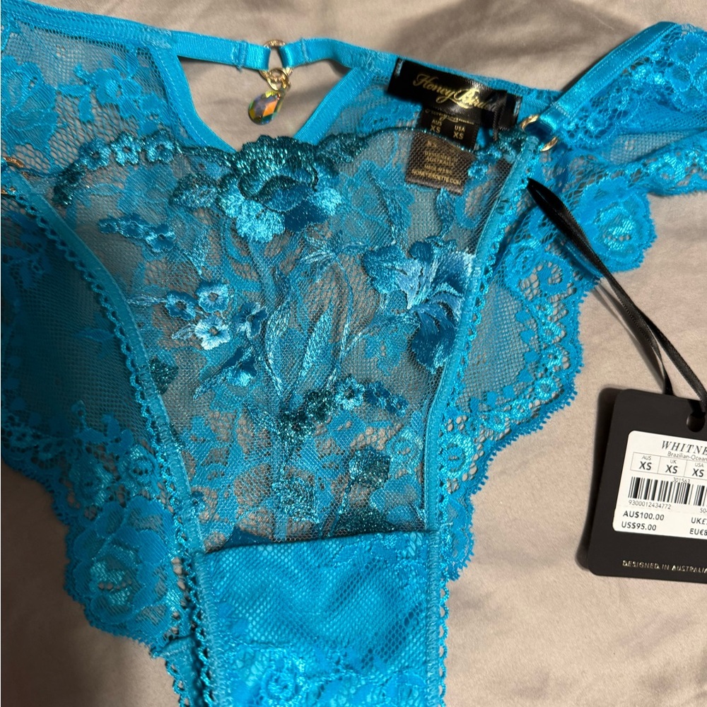 Honey Birdette WHITNEY OCEAN PANTY - Picture 15 of 15